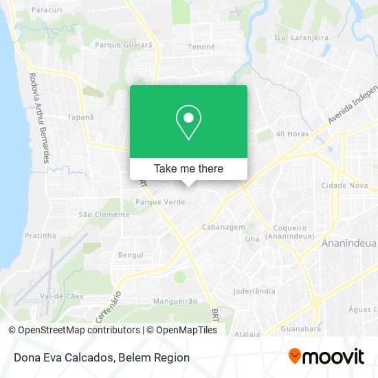 Dona Eva Calcados map