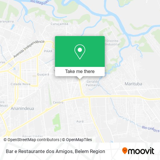 Bar e Restaurante dos Amigos map