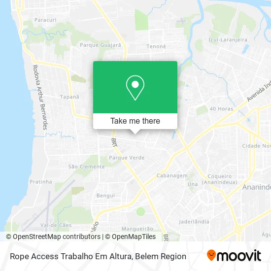 Rope Access Trabalho Em Altura map