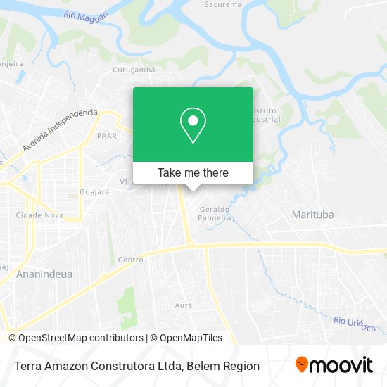 Mapa Terra Amazon Construtora Ltda