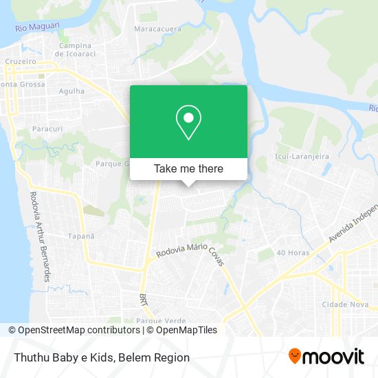 Mapa Thuthu Baby e Kids