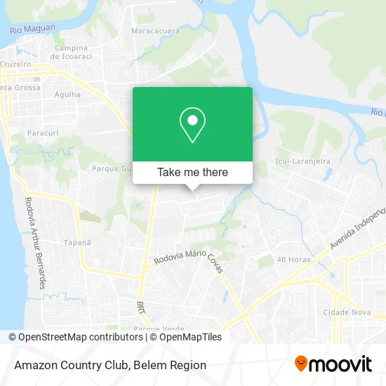 Amazon Country Club map