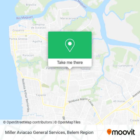 Miller Aviacao General Services map