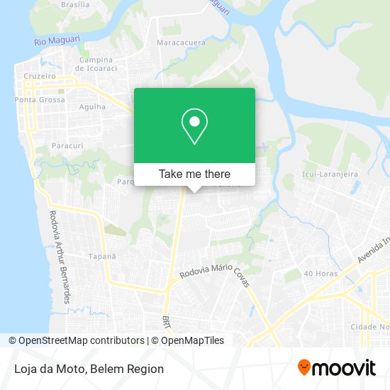 Loja da Moto map