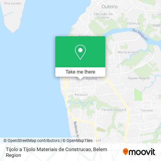 Mapa Tijolo a Tijolo Materiais de Construcao