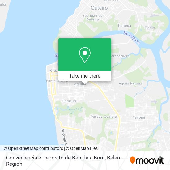 Conveniencia e Deposito de Bebidas .Bom map