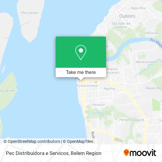 Pec Distribuidora e Servicos map