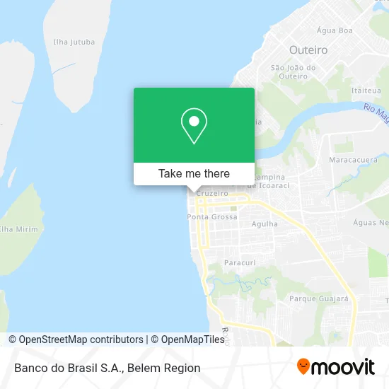 Banco do Brasil S.A. map