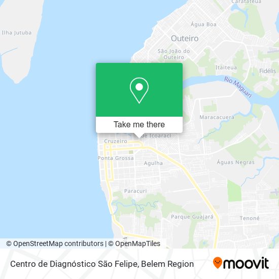 Centro de Diagnóstico São Felipe map