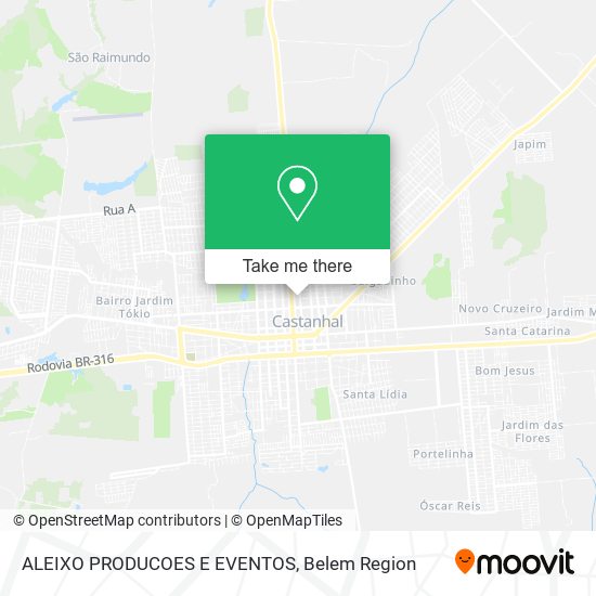 ALEIXO PRODUCOES E EVENTOS map