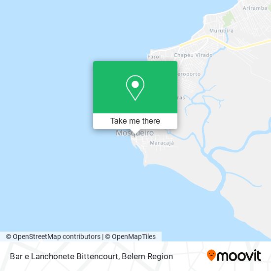 Mapa Bar e Lanchonete Bittencourt