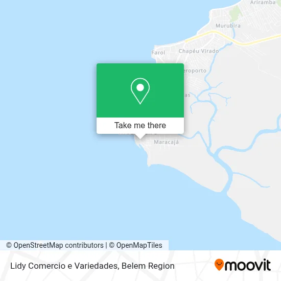 Lidy Comercio e Variedades map