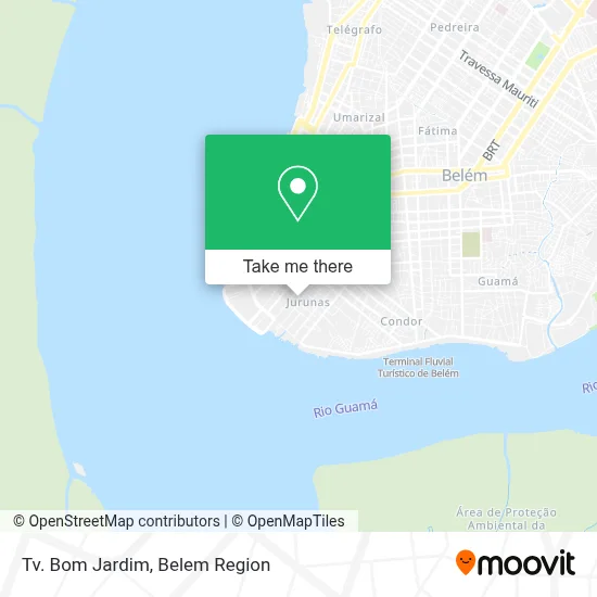 Tv. Bom Jardim map