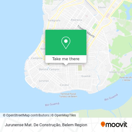Jurunense Mat. De Construção map