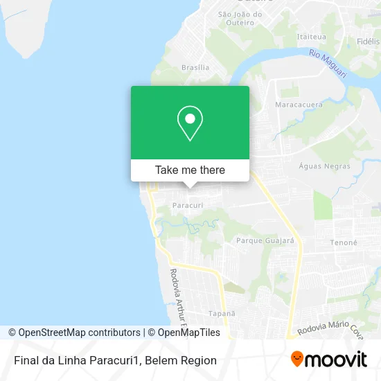 Final da Linha Paracuri1 map