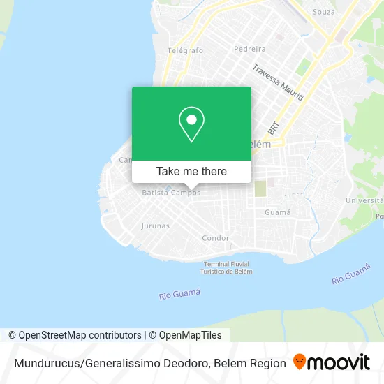 Mundurucus / Generalissimo Deodoro map