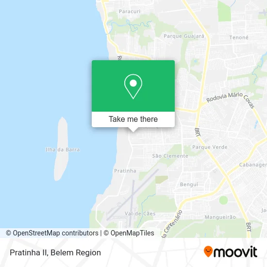 Pratinha II map