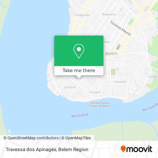 Travessa dos Apinagés map