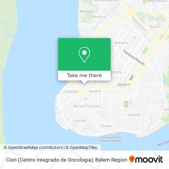 Mapa Cion (Centro Integrado de Oncologia)