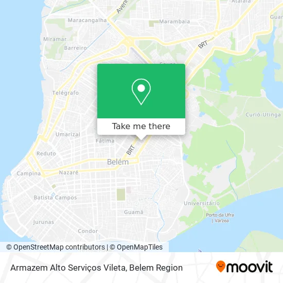 Armazem Alto Serviços Vileta map