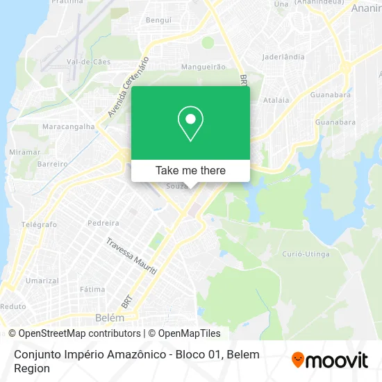 Conjunto Império Amazônico - Bloco 01 map