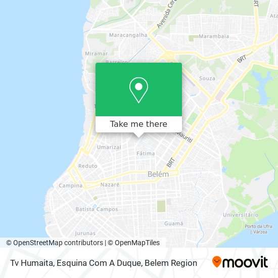 Mapa Tv Humaita, Esquina Com A Duque