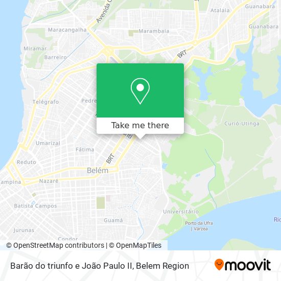 Barão do triunfo e João Paulo II map