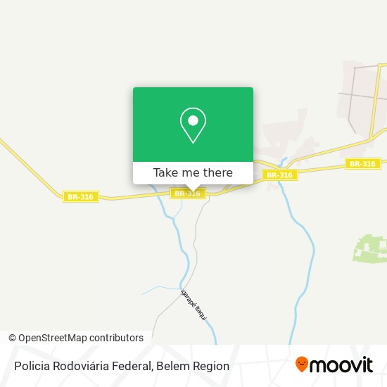 Mapa Policia Rodoviária Federal