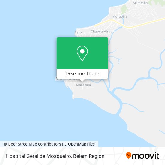 Hospital Geral de Mosqueiro map