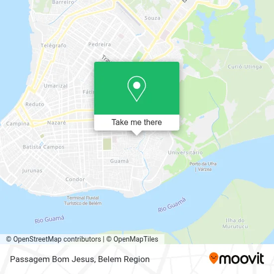 Passagem Bom Jesus map