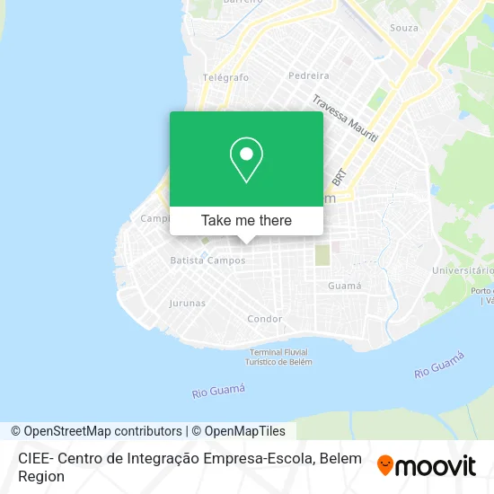 CIEE- Centro de Integração Empresa-Escola map