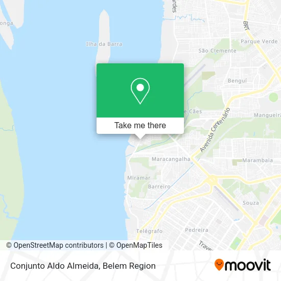 Conjunto Aldo Almeida map