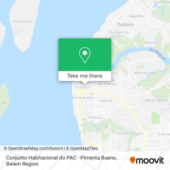 Conjunto Habitacional do PAC - Pimenta Bueno map