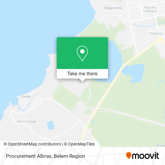 Procurement Albras map