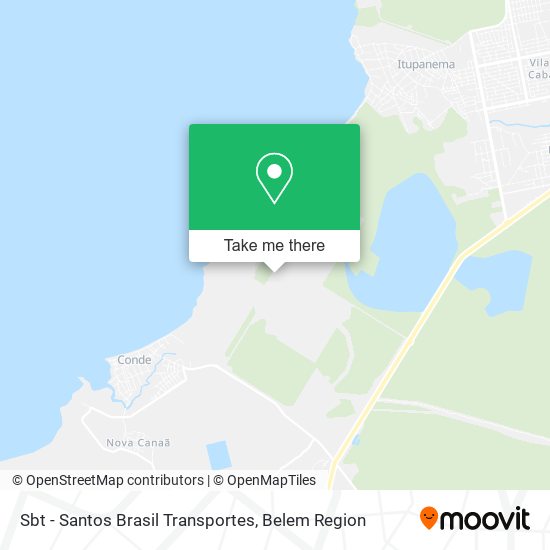 Sbt - Santos Brasil Transportes map