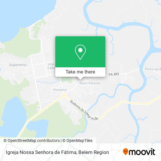 Igreja Nossa Senhora de Fátima map