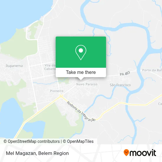 Mel Magazan map