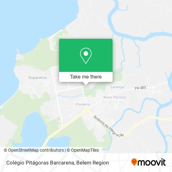 Colégio Pitágoras Barcarena map