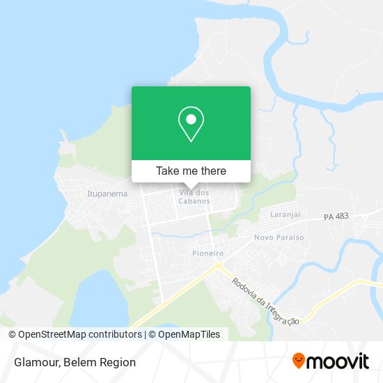Glamour map
