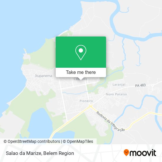 Salao da Marize map