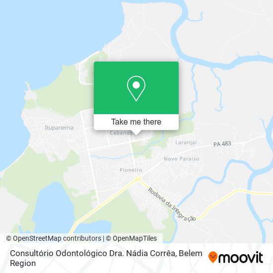 Consultório Odontológico Dra. Nádia Corrêa map