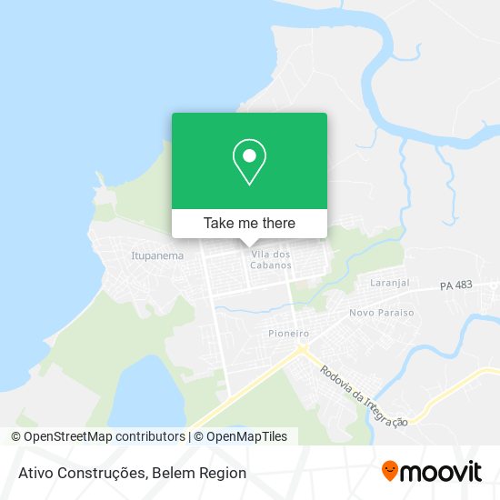 Ativo Construções map