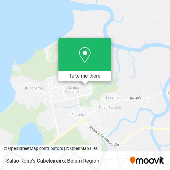 Salão Rose's Cabeleireiro map