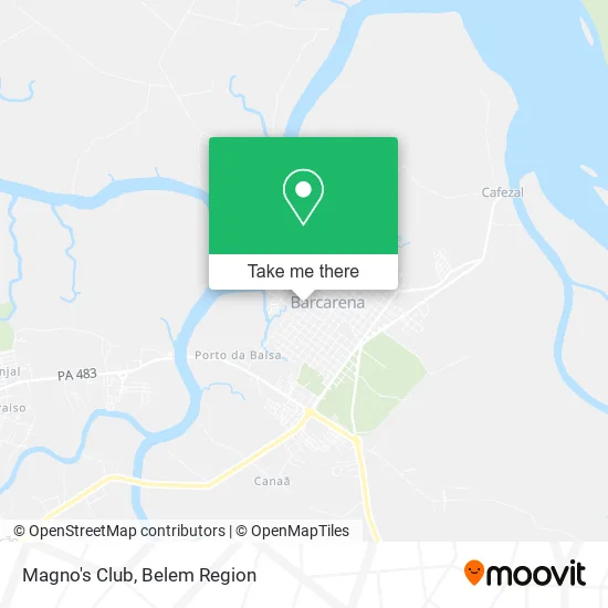 Magno's Club map