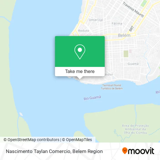 Nascimento Taylan Comercio map