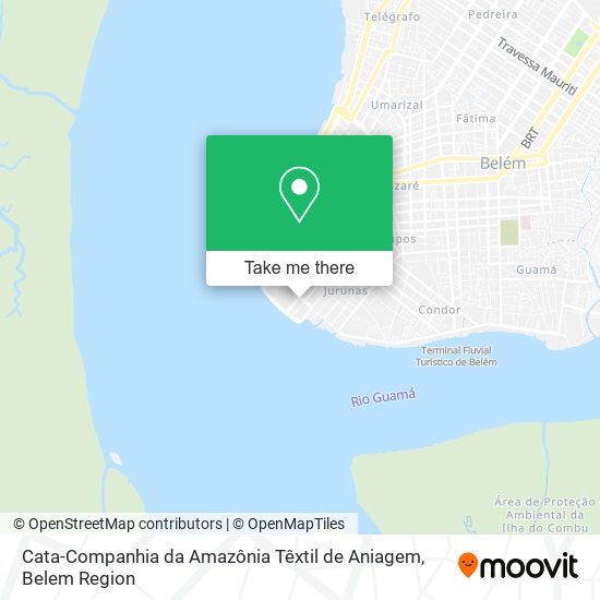 Cata-Companhia da Amazônia Têxtil de Aniagem map