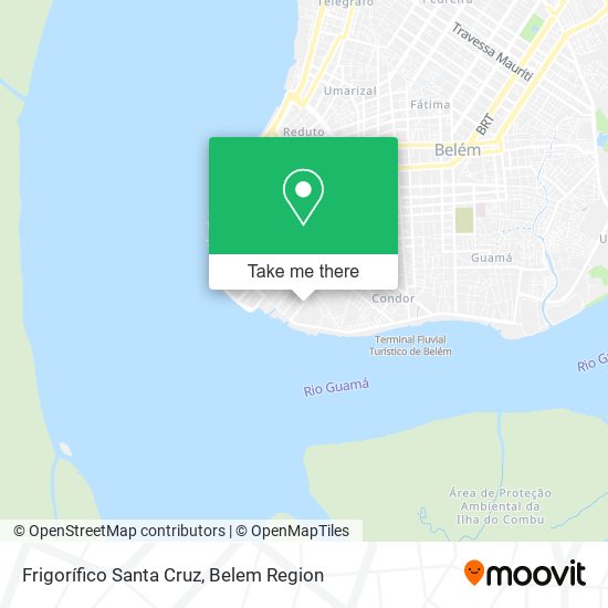 Frigorífico Santa Cruz map