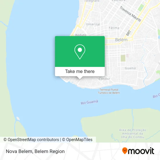 Nova Belem map
