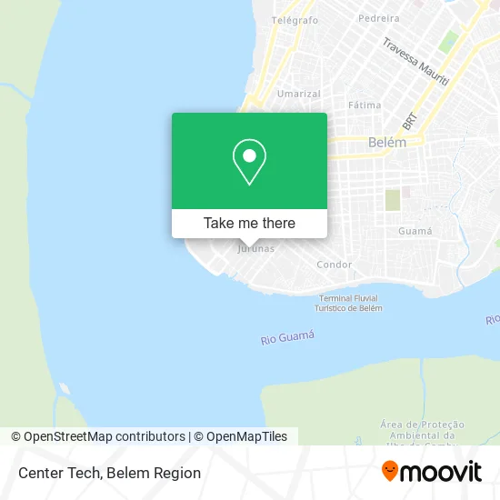 Center Tech map
