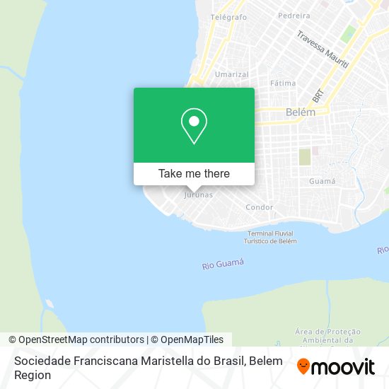 Sociedade Franciscana Maristella do Brasil map